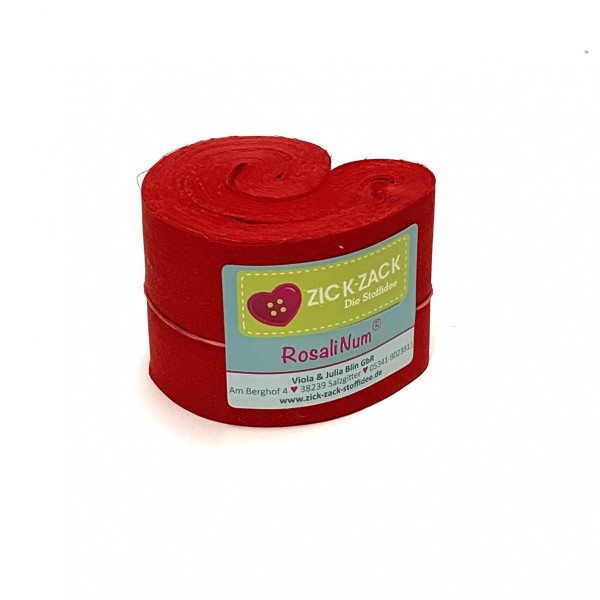 Jelly Roll Basic rot, 6,5cm breit