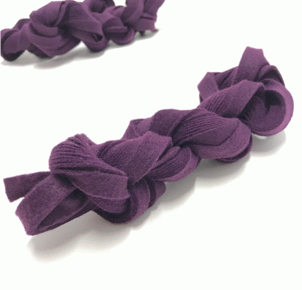 RosaliNum Filz-Bändchengarn violett