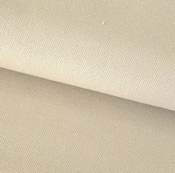 Canvas Baumwolle uni beige