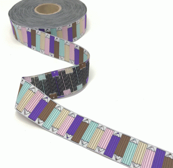 Webband Buntstifte, 30mm breit