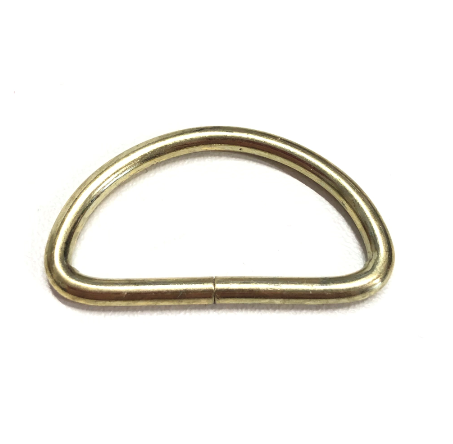 D-Ring goldfarben für 30mm breites Gurtband
