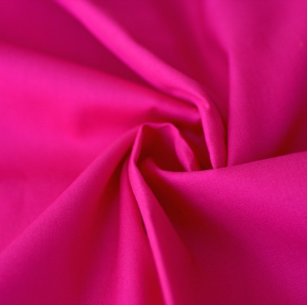 Uni-Baumwollstoff pink