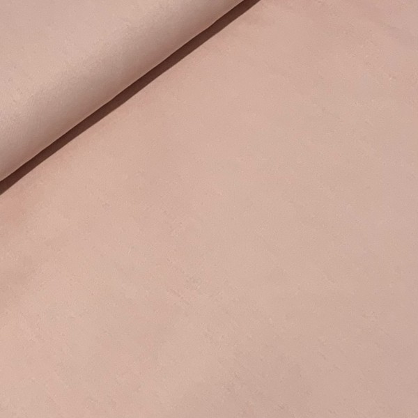 Baumwoll-Stoff uni rosa-grau